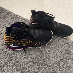 Purple, gold, black Nike Lebron sz 11 Men